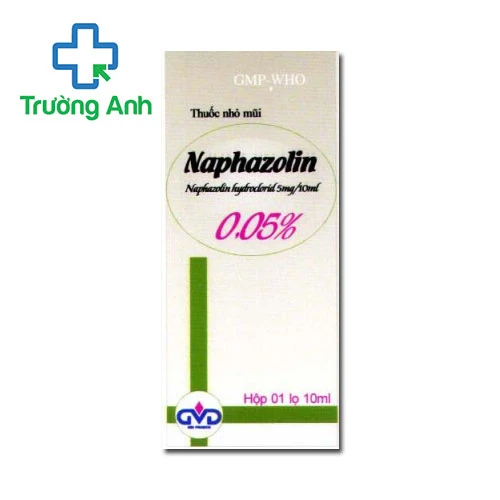 Naphazolin 0,05% - Thuốc chống sung huyết mũi, mắt hiệu quả