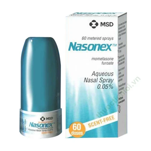 Nasonex Aqueous Nasal Spr - Thuốc xịt trị viêm mũi dị ứng hiệu quả