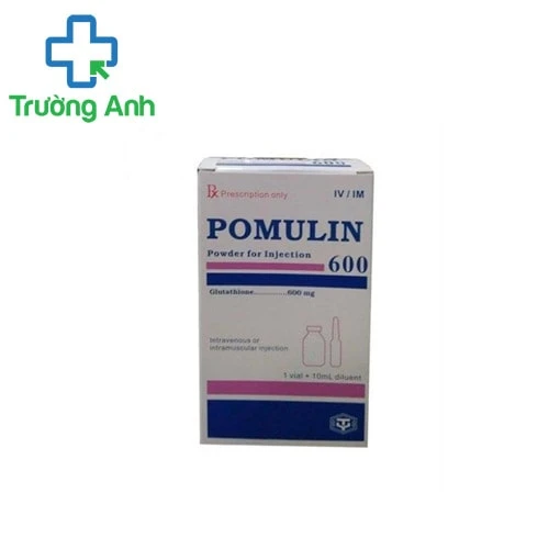 Pomulin 600mg Injection - Thuốc điều trị bệnh do thiếu hụt Glutathion