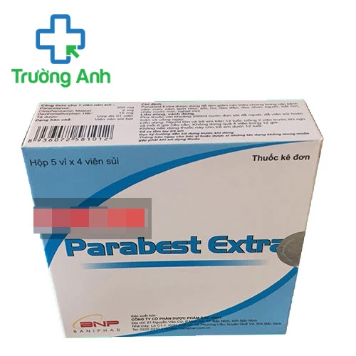 Parabest Extra - Thuốc giảm đau, hạ sốt hiệu quả