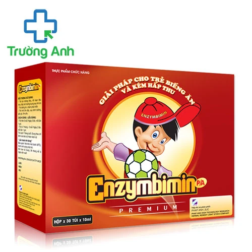 Enzymbimin P/A (Hộp 30 túi) - Giúp trẻ ăn ngon và bổ sung dinh dưỡng hiệu quả