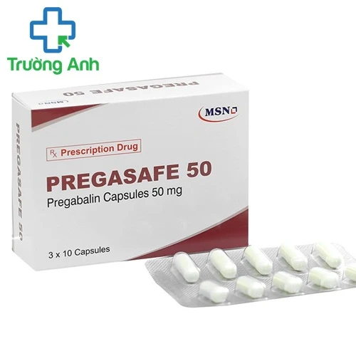 Pregasafe 50mg - Thuốc điều trị đau dây thần kinh của Ấn Độ  