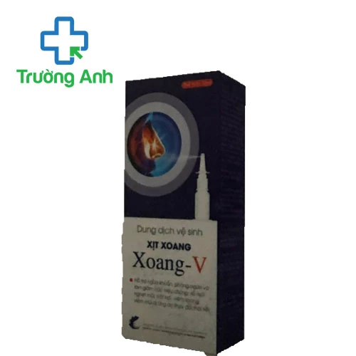 Xịt xoang Xoang-V 15ml - Dung dịch giúp vệ sinh mũi