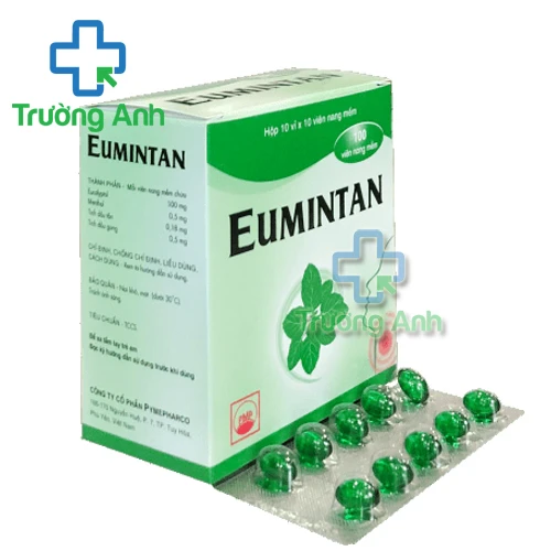 Eumintan Pymepharco - Thuốc điều trị ho, sổ mũi, cảm cúm
