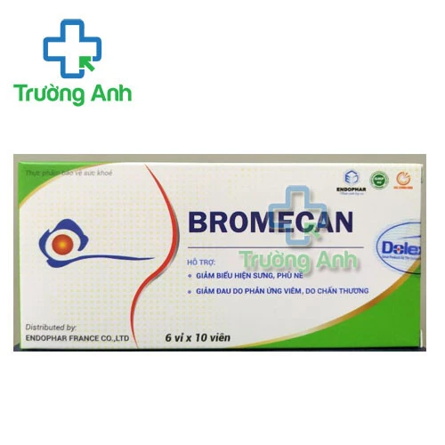 Bromecan Dolexphar - Thuốc kháng viêm, giảm sưng viêm, phù nề