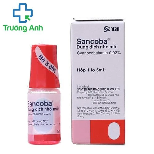 Sancoba - Thuốc nhỏ mắt điều trị viêm mắt hiệu quả