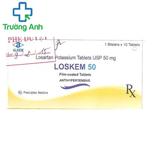 Loskem 50 Alkem - Thuốc giúp điều trị cao huyết áp
