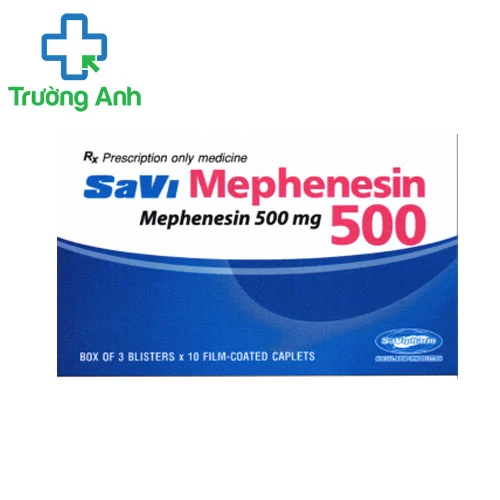 Savi Mephenesin 500 - Thuốc điều trị xương khớp hiệu quả