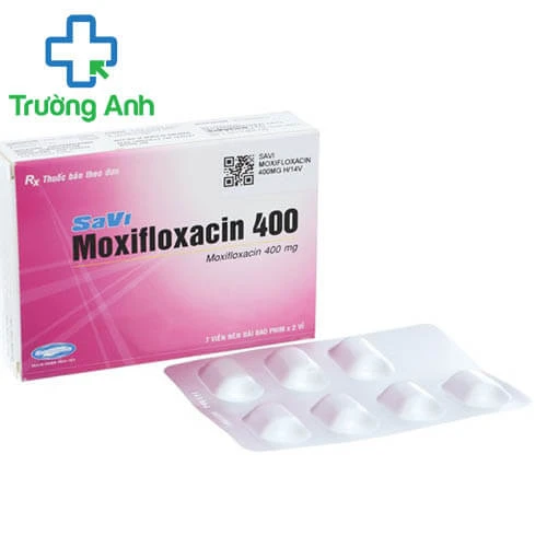 SaVi Moxifloxacin 400 - Thuốc điều trị viêm, nhiễm khuẩn hiệu quả