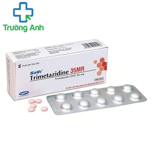 SaVi Trimetazidine 35MR - Thuốc điều trị các cơn đau thắt ngực