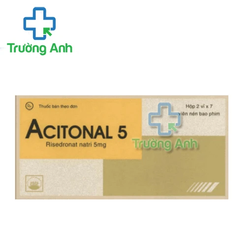 Acitonal-5 Pymepharco - Thuốc kháng sinh phòng và điều trị bệnh loãng xương