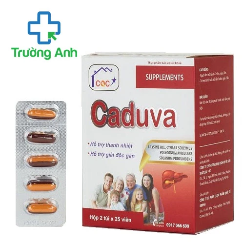 CQC Caduva (50 viên) - Hỗ trợ tăng cường chức năng gan hiệu quả