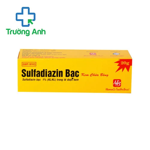 Sulfadiazin bạc - Kem bôi da trị vết thương, vết bỏng hiệu quả