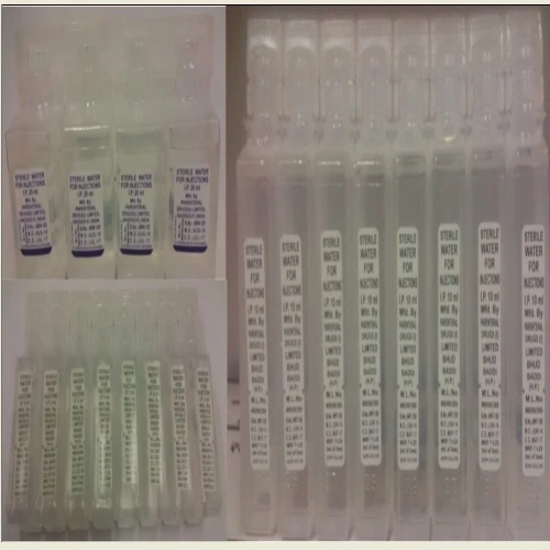 Sterilised water for injection BP 5ml Amanta - Dung môi dùng để pha tiêm