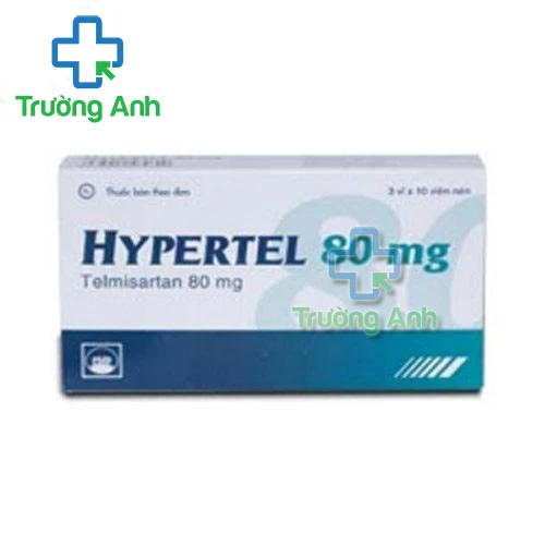 Hypertel 80mg Pymepharco - Thuốc kháng sinh điều trị bệnh huyết áp vô căn