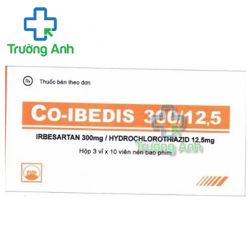 Co-Ibedis 300/12,5 Pymepharco - Thuốc kháng sinh điều trị bệnh tăng huyết áp