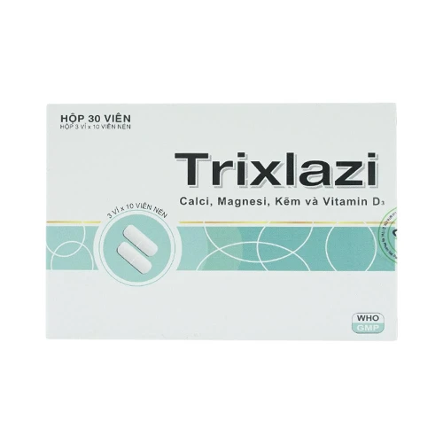 Trixlazi - Hỗ trợ bổ sung vitamin và khoáng chất cho cơ thể