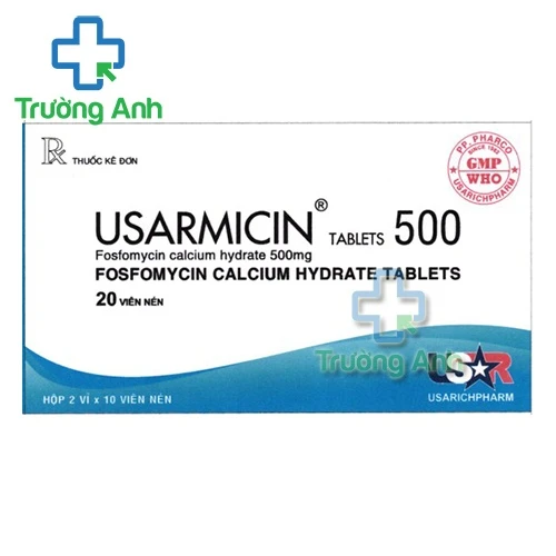 Usarmicin 500mg - Thuốc điều trị nhiễm khuẩn hiệu quả của Usarichpharm