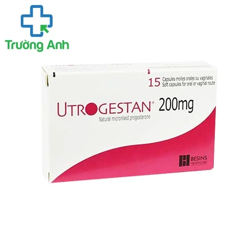 Utrogestan 200mg Capsule -Thuốc điều trị rối loạn nội tiết tố nữ hiệu quả 