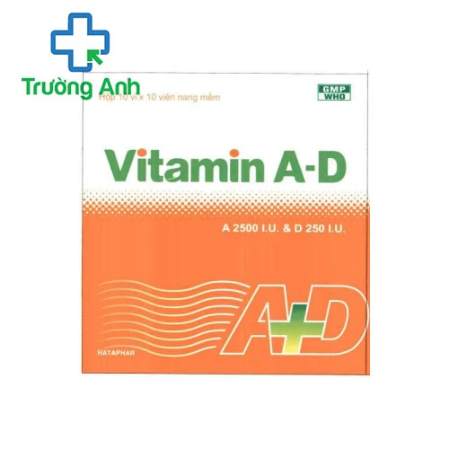Vitamin A-D Hataphar - Hỗ trợ bổ sung vitamin A & D hiệu quả