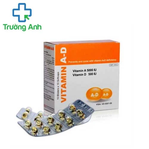 Vitamin A-D Medisun - Hỗ trợ bổ sung vitamin A, D hiệu quả