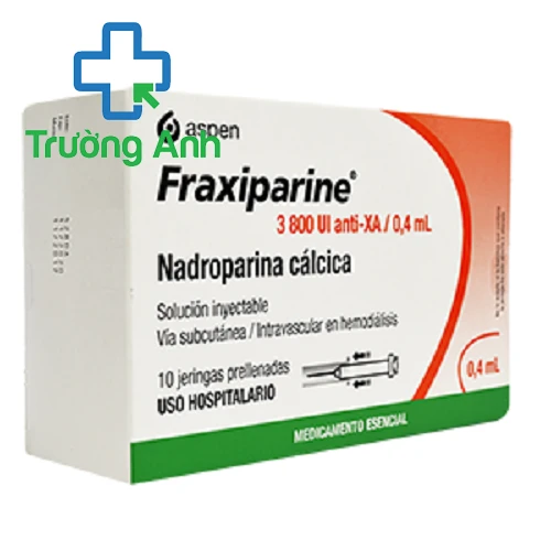  Fraxiparine 0.4ml Aspen - Thuốc điều trị rối loạn huyết khối, cục máu đông hiệu quả