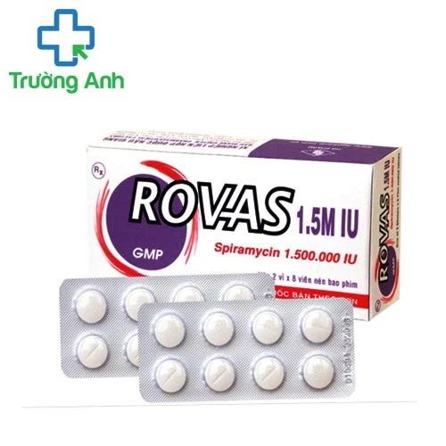 Rovas 1.5M DHG Pharma - Thuốc kháng sinh điều trị bệnh nhiễm khuẩn hiệu quả