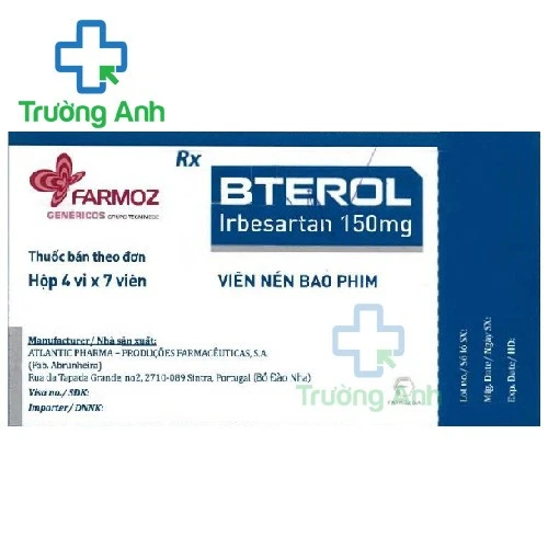 Bterol Atlantic Pharma - Thuốc hỗ trợ điều trị tăng huyết áp hiệu quả
