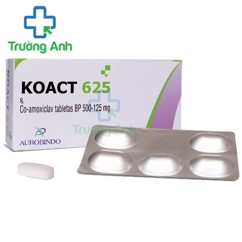 Koact 625 Aurobindo - Thuốc kháng sinh điều trị nhiễm khuẩn hiệu quả