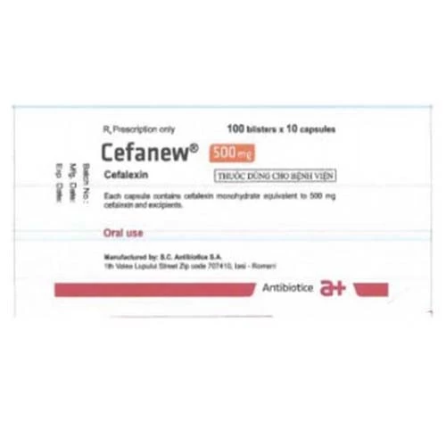 Cefanew 500mg (viên) - Điều trị nhiễm khuẩn nhẹ tới trung bình