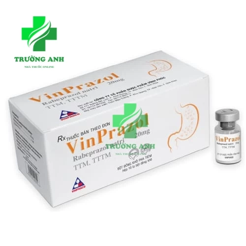 Vinprazol 20mg Vinphaco - Điều trị viêm loét dạ dày - tá tràng