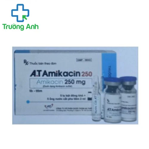 A.T Amikacin 250 - Thuốc điều trị nhiễm khuẩn hiệu quả