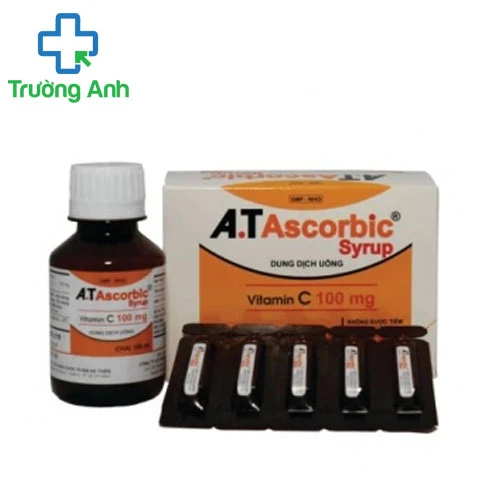 A.T Ascorbic syrup - Thuốc bổ sung vitamin C hiệu quả