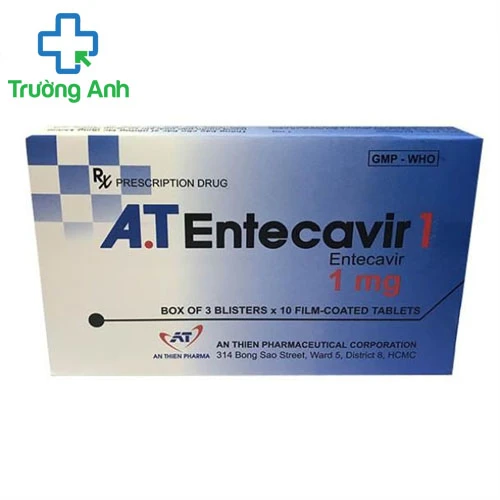 A.T Entecavir 1 - Thuốc điều trị viêm gan B hiệu quả của An Thiên