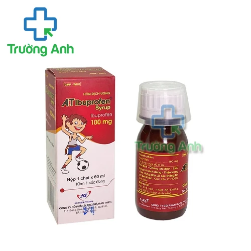 A.T Ibuprofen syrup (chai 30ml) - Thuốc giảm đau hạ sốt hiệu quả