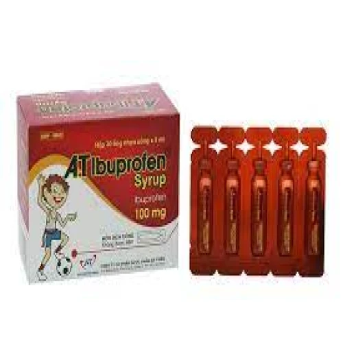 A.T Ibuprofen Syrup - Giúp giảm đau, hạ sốt ở trẻ em hiệu quả