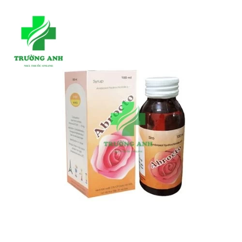 Abrocto Siro (chai 100ml) - Thuốc giúp long đờm hiệu quả