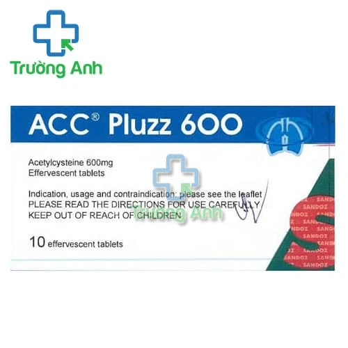 ACC Pluzz 600 Hermes Arzneimittel - Thuốc điều trị rối loạn về tiết dịch hô hấp