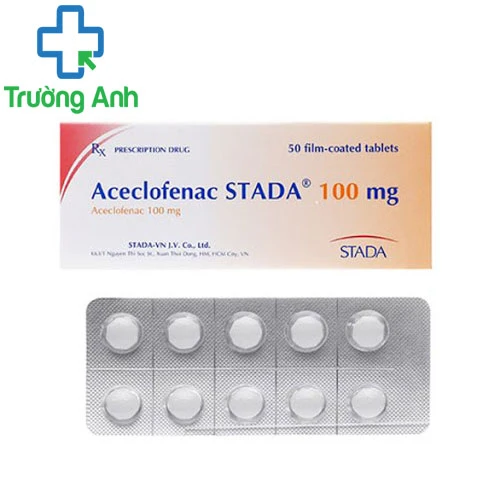 Aceclofenac Stada 100mg - Thuốc giảm đau hiệu quả của dược phẩm Khánh Hòa