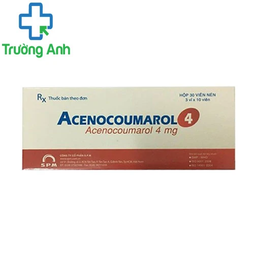 Acenocoumarol 4 - Thuốc điều trị huyết khối tĩnh mạch hiệu quả