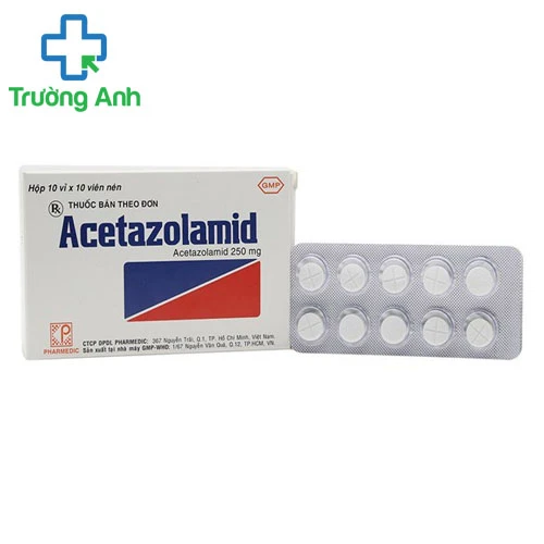 Acetazolamid -  Thuốc làm giảm nhãn áp, điều trị bệnh Glocom hiệu quả