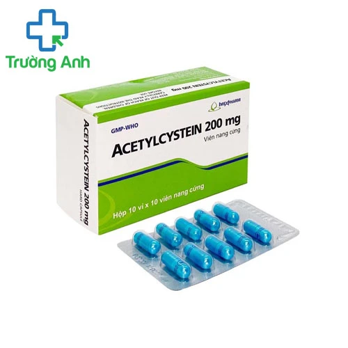 Acetylcystein 200mg (viên) - Thuốc điều trị viêm phế quản
