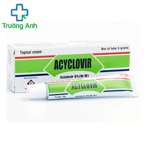 Acyclovir Medipharco - Thuốc điều trị nhiễm khuẩn ngoài da hiệu quả