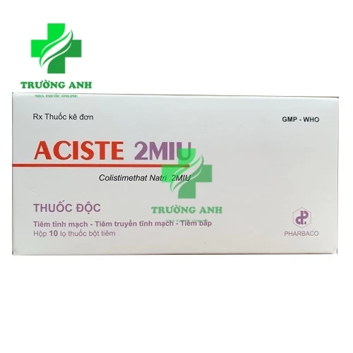 Aciste 2MIU - Thuốc điều trị nhiễm khuẩn nặng hiệu quả của Pharbaco