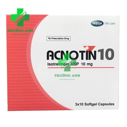 Acnotin 10 - Thuốc điều trị các dạng mụn trứng cá nặng