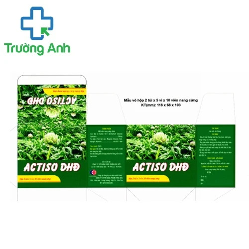 Actiso DHĐ - Giúp cải thiện chức năng gan hiệu quả