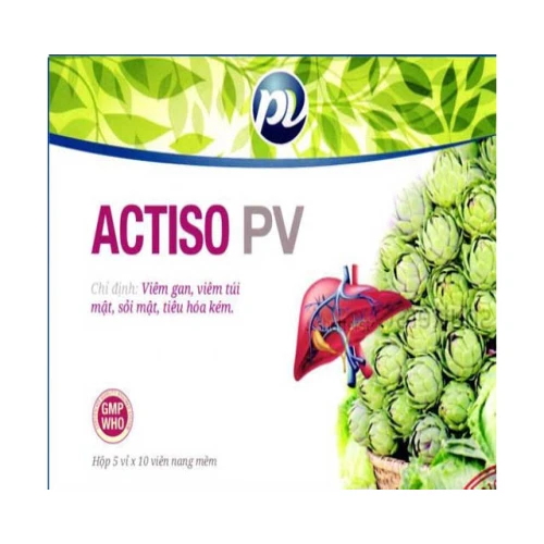  Actiso PV - Giúp cải thiện chức năng gan hiệu quả