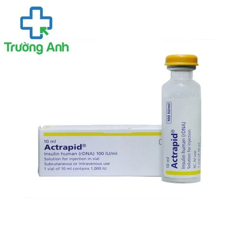 Actrapid - Thuốc điều trị bệnh đái tháo đường hiệu quả của Pháp