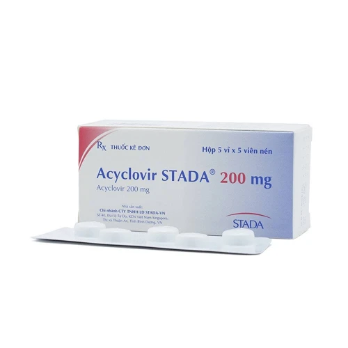 Acyclovir Stada 200mg - Thuốc điều trị nhiễm herpes simplex trên da hiệu quả