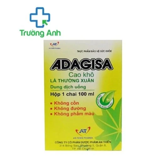 Adagisa An Thiên (chai 100ml) - Giúp loại bỏ tình trạng đau rát họng